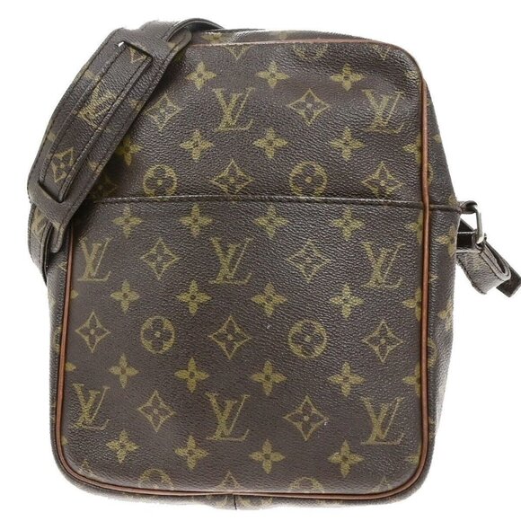 LOUIS VUITTON Petit Marceau Shoulder Bag Monogram Leather Brown M40264 67ED514 - Picture 1 of 16